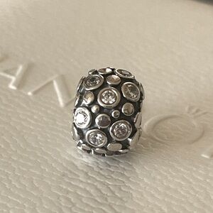 Pandora Encore White CZ Clip retired